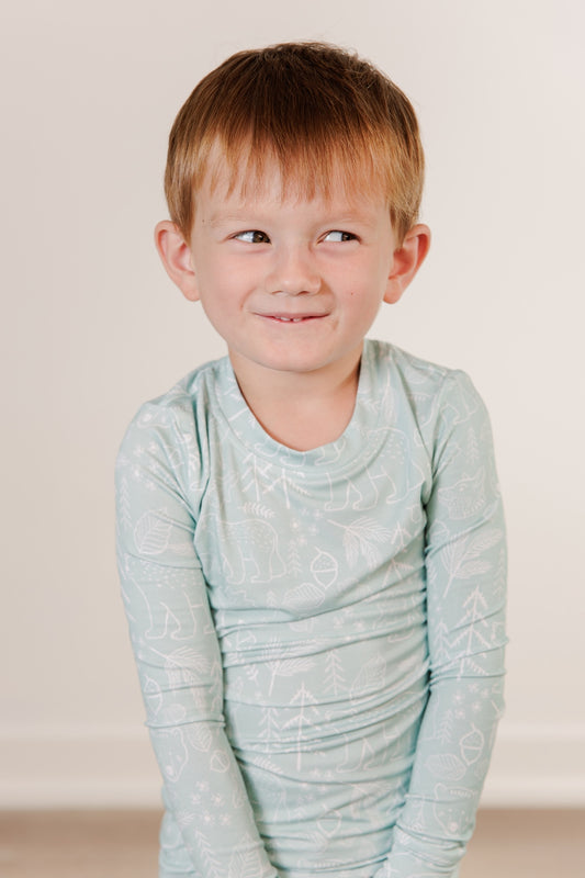 Two Piece - Woodland Walk in Sage