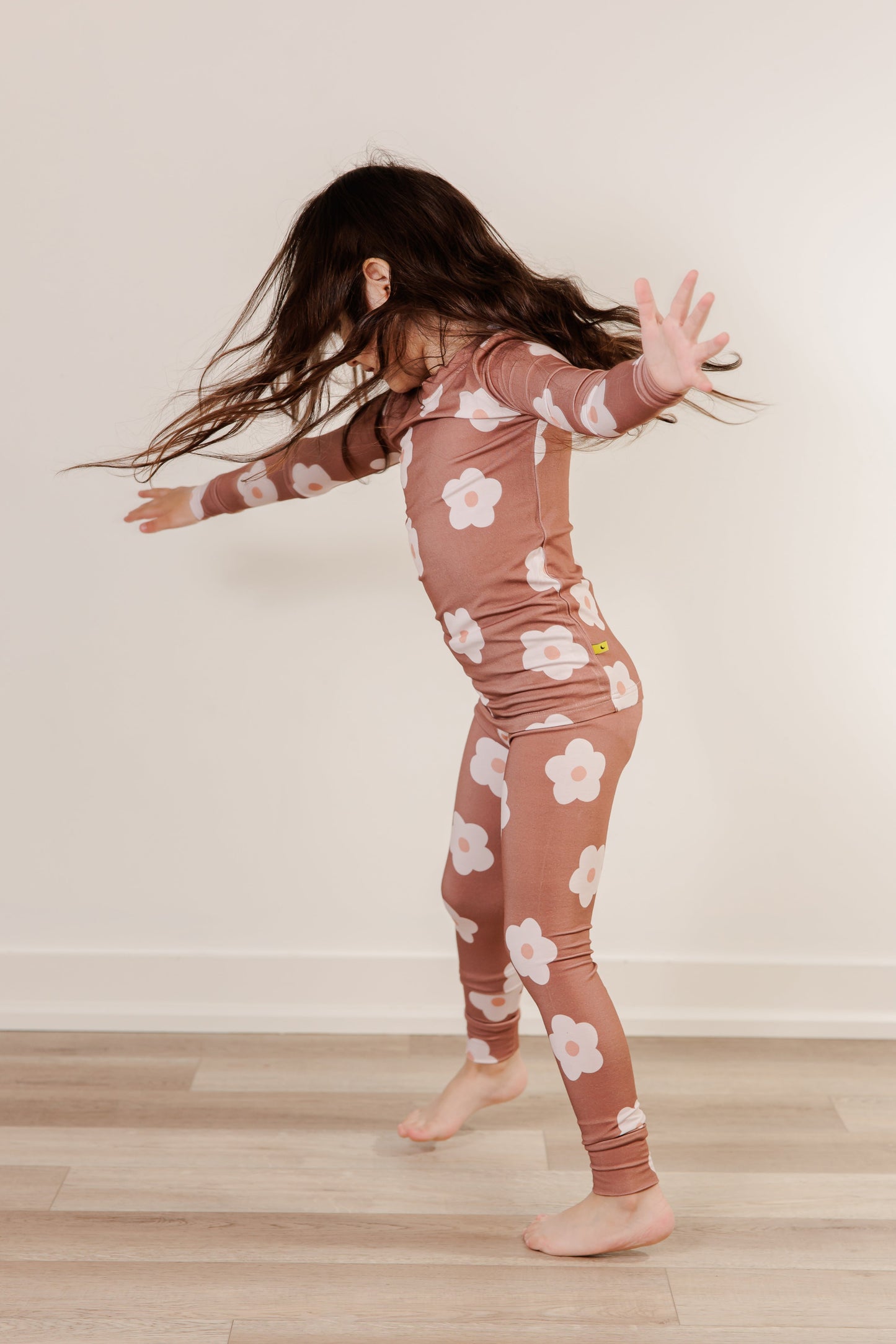 Two Piece - Petals in Hazelnut