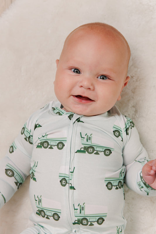 Zippy - Clean Sheet in Iced Pistachio