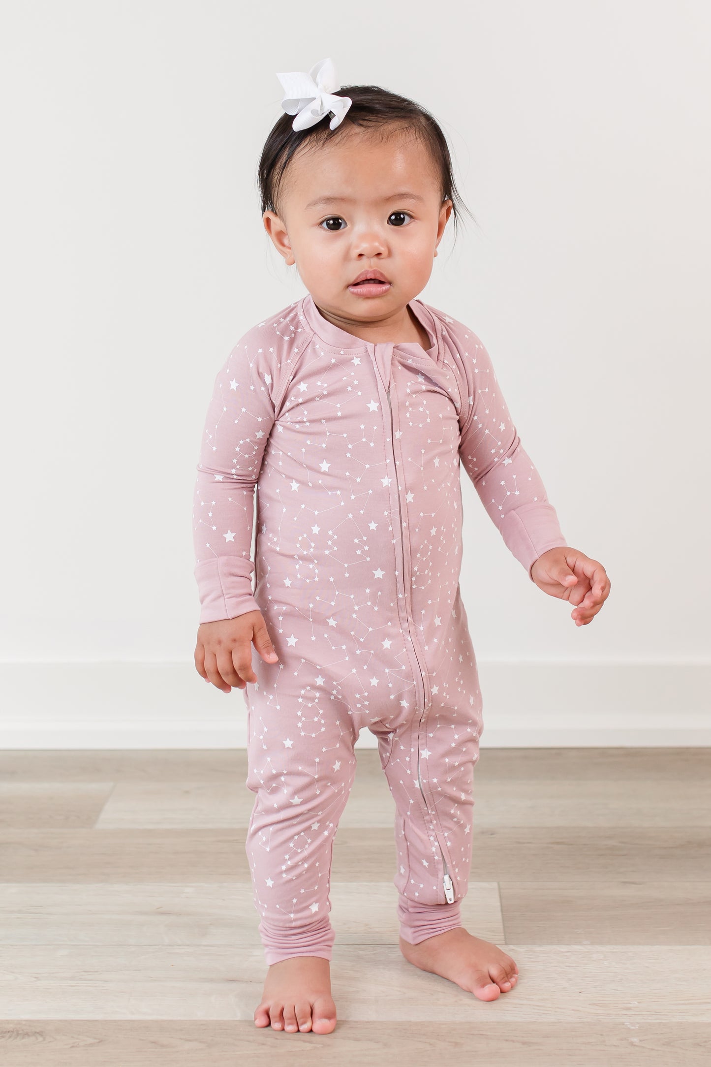 Zippy - Winter Constellations in Blush