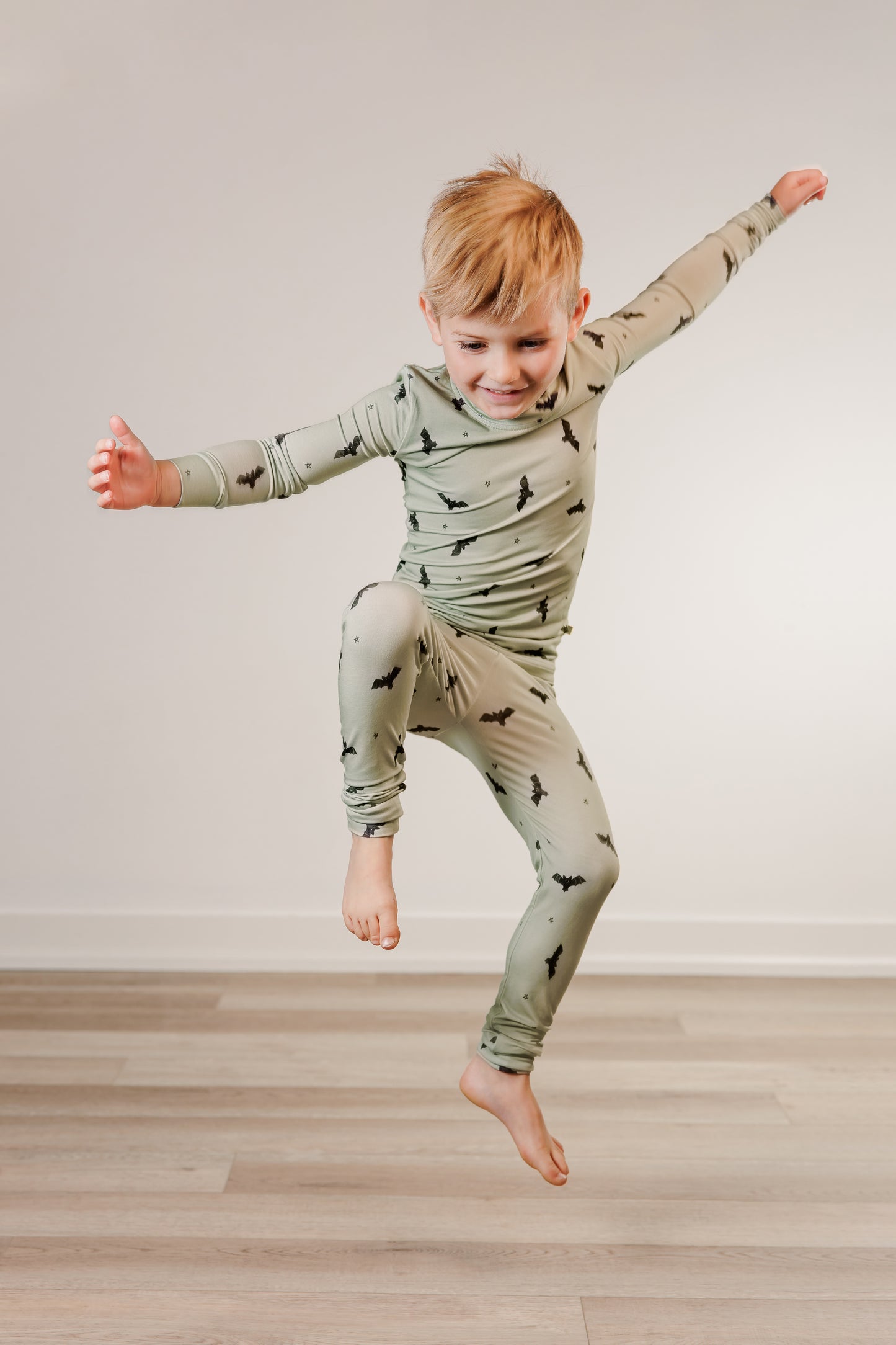 Two Piece - Bat Buddies in Olive